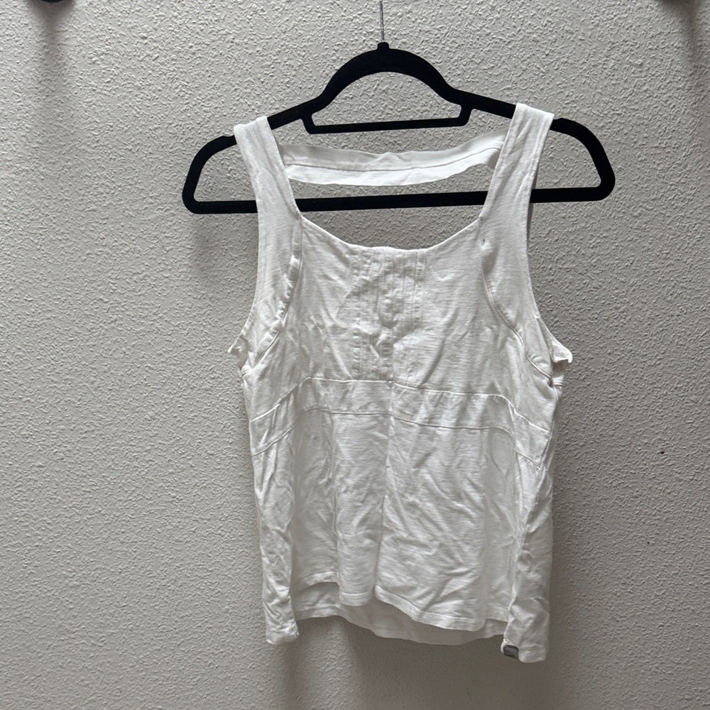Horny Toad White Tank Top